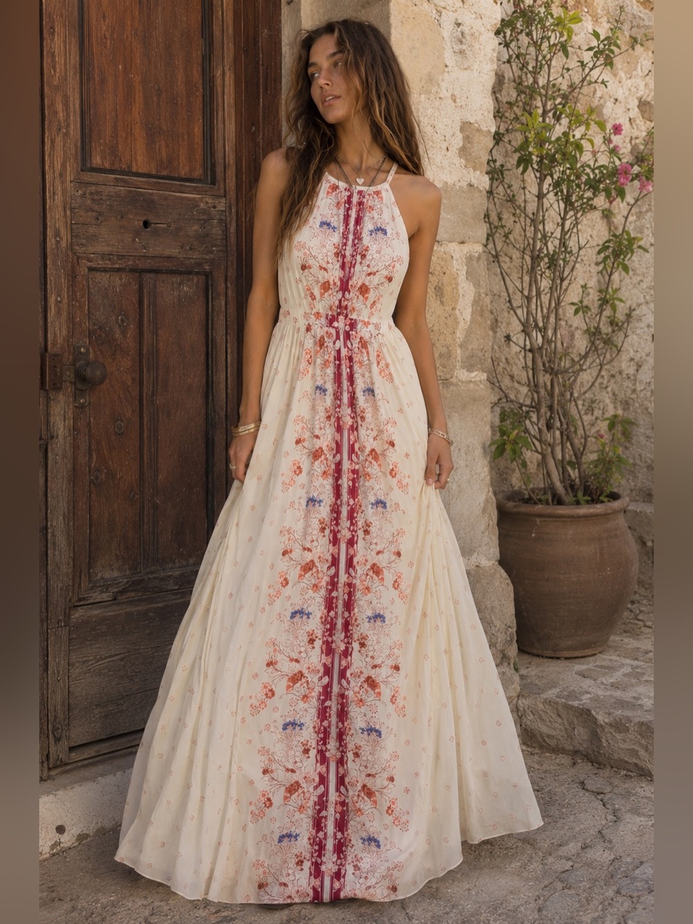 Free People caught in the moment maxi dress Size 4